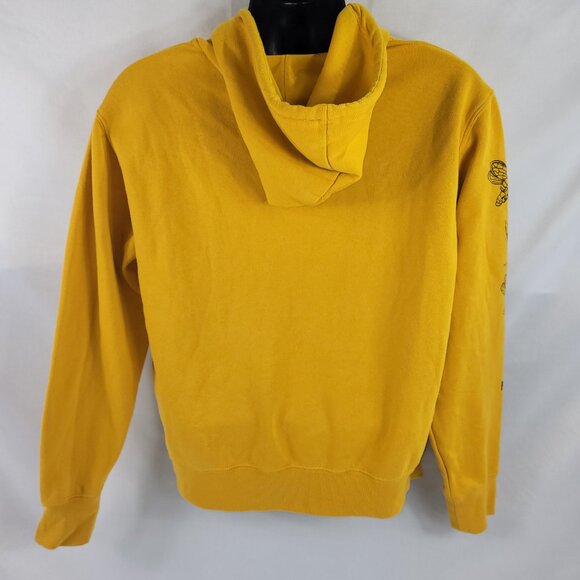Protect Ya Neck Records Wutang Clan Yellow Sweatshirt Hip Hop Rap Mens Medium - Picture 2 of 3